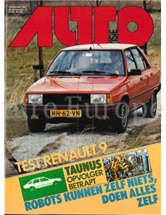1981 AUTOVISIE MAGAZIN 25 NIEDERLÄNDISCH