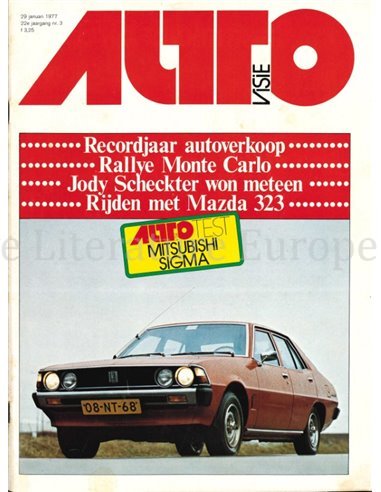 1977 AUTOVISIE MAGAZIN 03 NIEDERLÄNDISCH