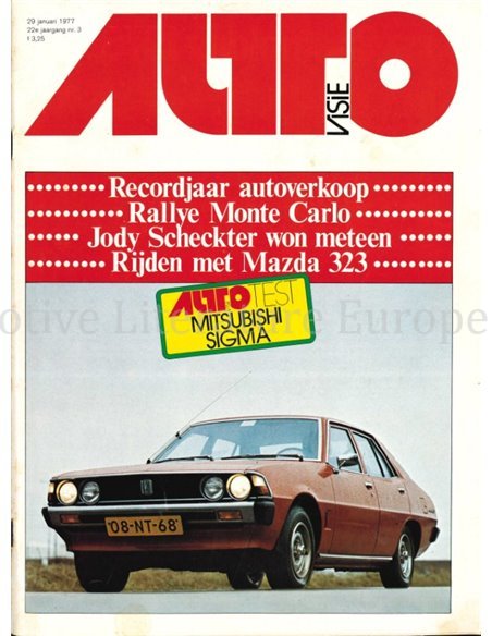1977 AUTOVISIE MAGAZIN 03 NIEDERLÄNDISCH