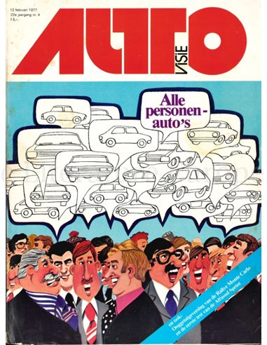 1977 AUTOVISIE MAGAZINE 04 DUTCH
