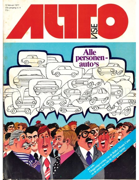 1977 AUTOVISIE MAGAZINE 04 DUTCH