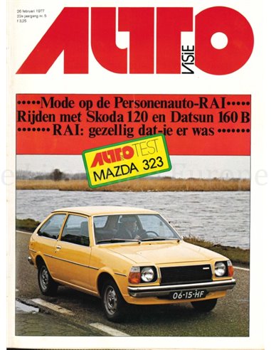 1977 AUTOVISIE MAGAZIN 05 NIEDERLÄNDISCH