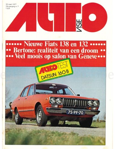1977 AUTOVISIE MAGAZINE 07 DUTCH