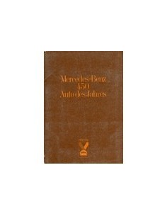 1974 MERCEDES BENZ PROGRAMMA PERSMAP ENGELS