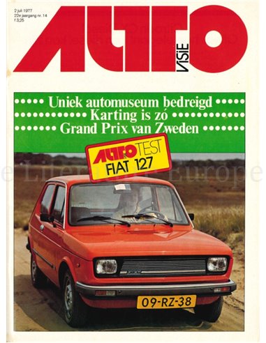 1977 AUTOVISIE MAGAZIN 14 NIEDERLÄNDISCH