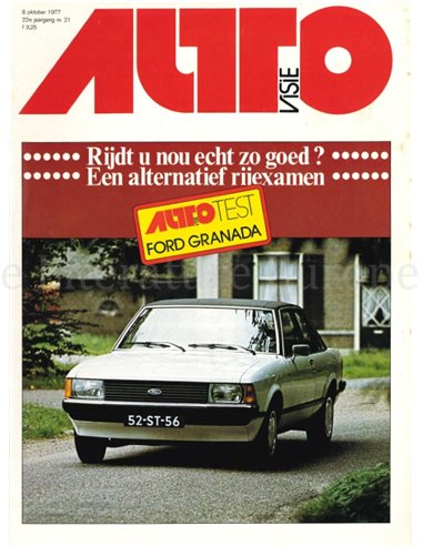1977 AUTOVISIE MAGAZINE 21 NEDERLANDS