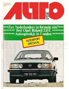 1977 AUTOVISIE MAGAZINE 23 DUTCH