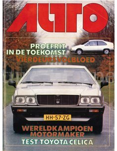 1981 AUTOVISIE MAGAZIN 26 NIEDERLÄNDISCH
