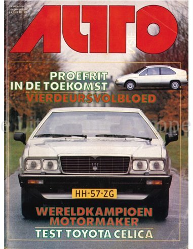 1981 AUTOVISIE MAGAZINE 26 NEDERLANDS