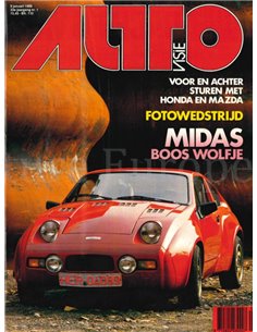 1988 AUTOVISIE MAGAZIN 01 NIEDERLÄNDISCH