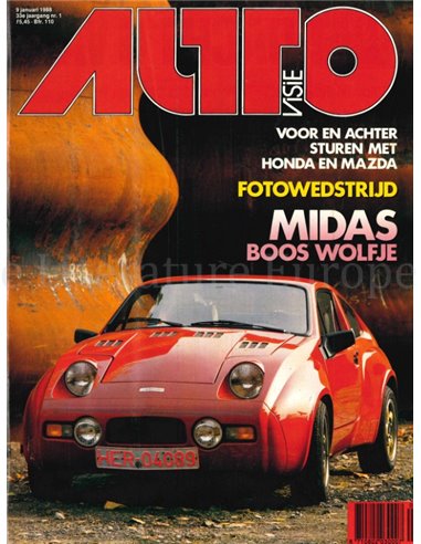 1988 AUTOVISIE MAGAZINE 01 DUTCH
