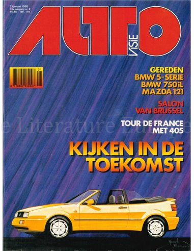 1988 AUTOVISIE MAGAZINE 02 NEDERLANDS