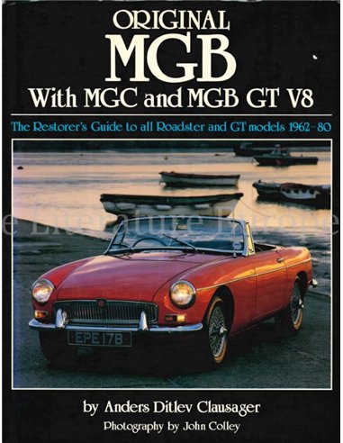 ORIGINAL MGB WITH MGC AND MGB GT V8 BOOK