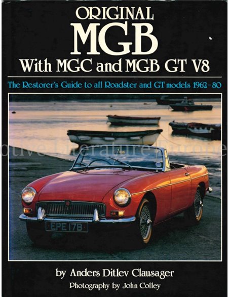 ORIGINAL MGB WITH MGC AND MGB GT V8 BOOK