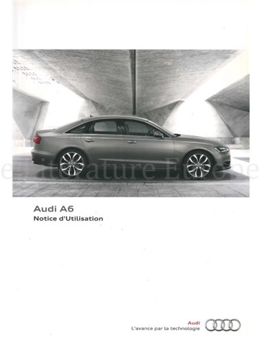 2010 AUDI A6 BETRIEBSANLEITUNG FRANZÖSISCH