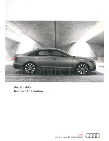 2010 AUDI A6 OWNERS MANUAL FRENCH