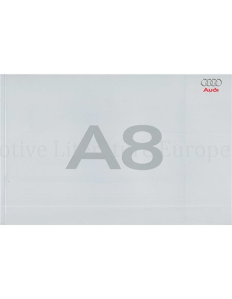 2005 AUDI A8 PROSPEKT FRANZÖSISCH
