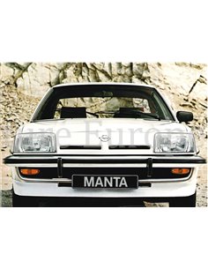 1978 OPEL MANTA PROSPEKT NIEDERLÄNDISCH