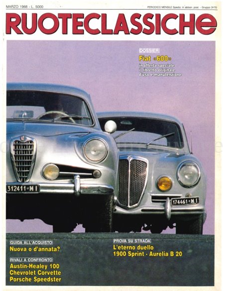 1988 RUOTECLASSICHE MAGAZINE 05 ITALIAANS
