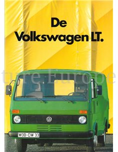 1984 VOLKSWAGEN LT BROCHURE NEDERLANDS