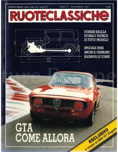 1991 RUOTECLASSICHE MAGAZINE 45 ITALIAANS