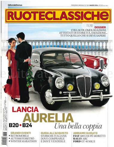 2014 RUOTECLASSICHE ZEITSCHRIFT 303 ITALIENISCH