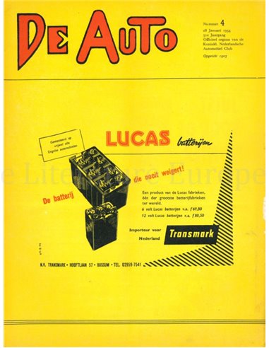 1954 DE AUTO MAGAZINE 04 NEDERLANDS