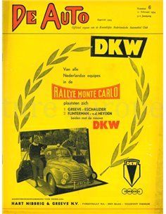 1954 DE AUTO MAGAZIN 06 NIEDERLÄNDISCH