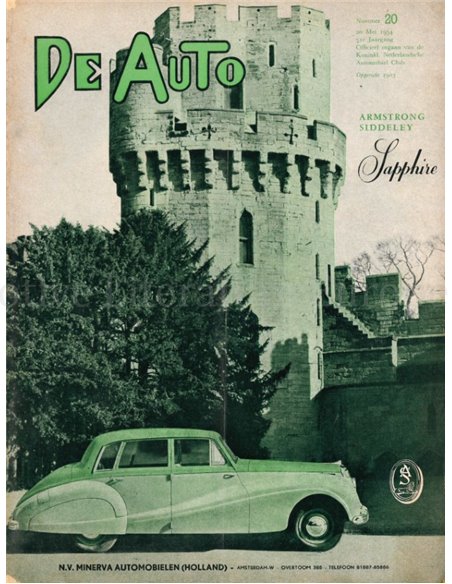 1954 DE AUTO MAGAZINE 20 DUTCH