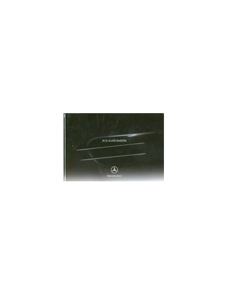 2002 MERCEDES BENZ SL HARDCOVER BROCHURE NEDERLANDS