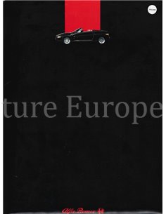 1992 ALFA ROMEO RZ PRESSEMAPPE ITALIENISCH
