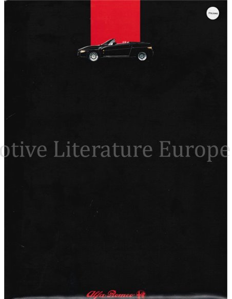 1992 ALFA ROMEO RZ PRESSEMAPPE ITALIENISCH