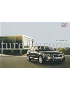 2006 AUDI A3 SPORTBACK  PROSPEKT NIEDERLÄNDISCH