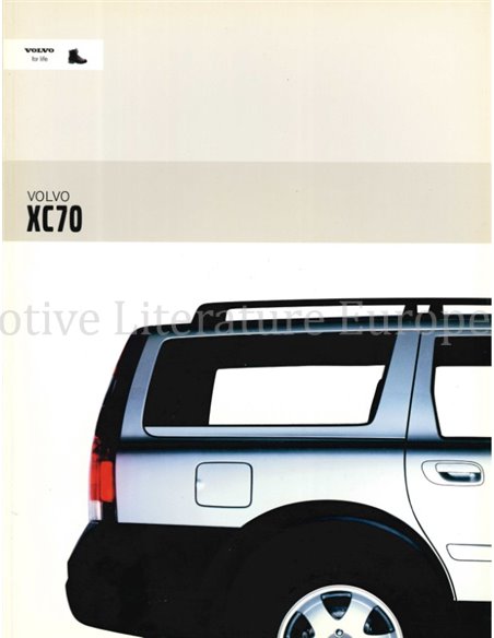 2003 VOLVO XC70 PROSPEKT ENGLISCH