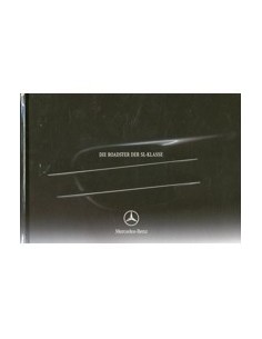 2004 MERCEDES BENZ SL HARDCOVER BROCHURE DUITS