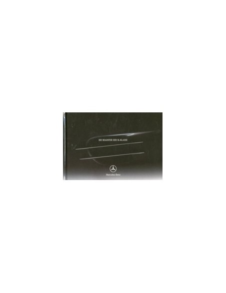 2004 MERCEDES BENZ SL HARDCOVER BROCHURE DUITS