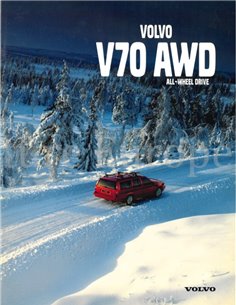 1997 VOLVO V70 AWD BROCHURE DUITS