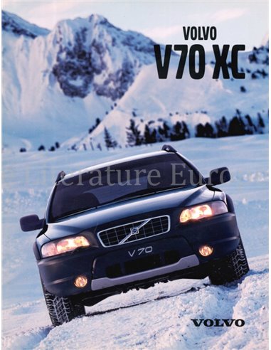 2000 VOLVO V70 XC PROSPEKT NIEDERLÄNDISCH