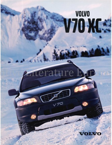 2000 VOLVO V70 XC BROCHURE DUTCH