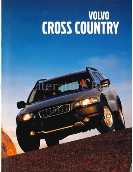 2001 VOLVO CROSS COUNTRY PROSPEKT NIEDERLÄNDISCH