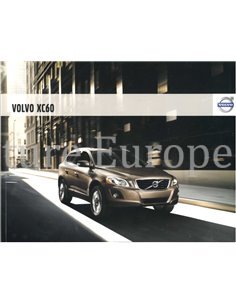 2009 VOLVO XC60 PROSPEKT NIEDERLÄNDISCH
