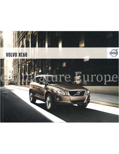 2009 VOLVO XC60 BROCHURE NEDERLANDS