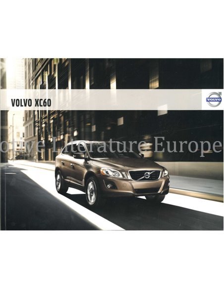 2009 VOLVO XC60 PROSPEKT NIEDERLÄNDISCH