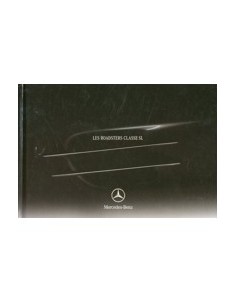 2004 MERCEDES BENZ SL HARDCOVER BROCHURE FRANS