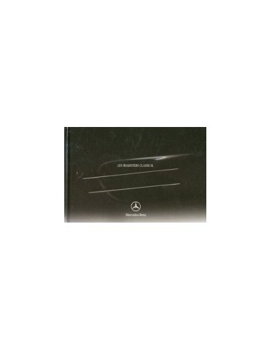 2004 MERCEDES BENZ SL HARDCOVER BROCHURE FRANS