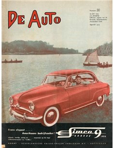 1954 DE AUTO MAGAZIN 30 NIEDERLÄNDISCH