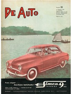 1954 DE AUTO MAGAZINE 32 NEDERLANDS