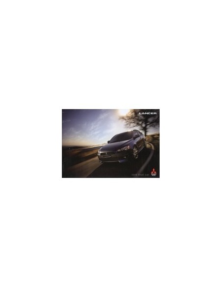 2011 MITSUBISHI LANCER BROCHURE ENGELS