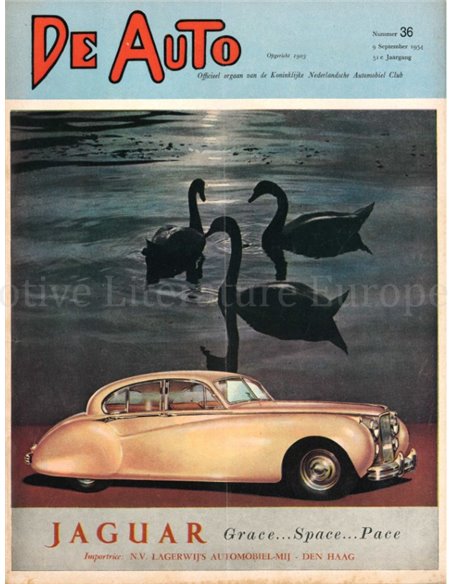 1954 DE AUTO MAGAZINE 36 NEDERLANDS