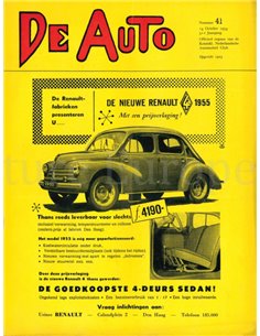 1954 DE AUTO MAGAZIN 41 NIEDERLÄNDISCH